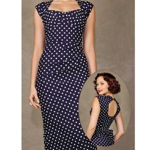 Pinup Girl Polka Dot Dress. “Stop Staring” style.